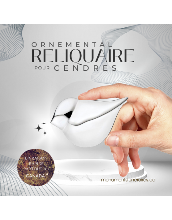 Oiseau de l'âme Argent Femelle (Reliquaire) Oiseau de l'âme Argent Femelle (Reliquaire)